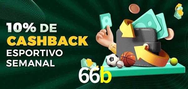 10% de bônus de cashback na 66b