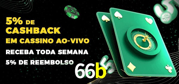 Promoções do cassino ao Vivo 66b